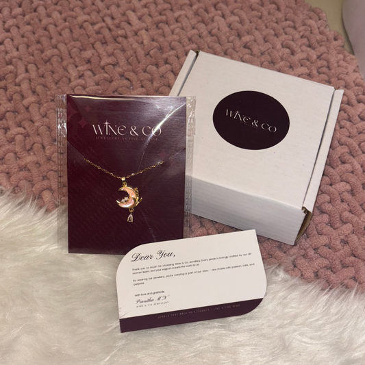 Luna Dreams Necklace | 18K Gold Plated