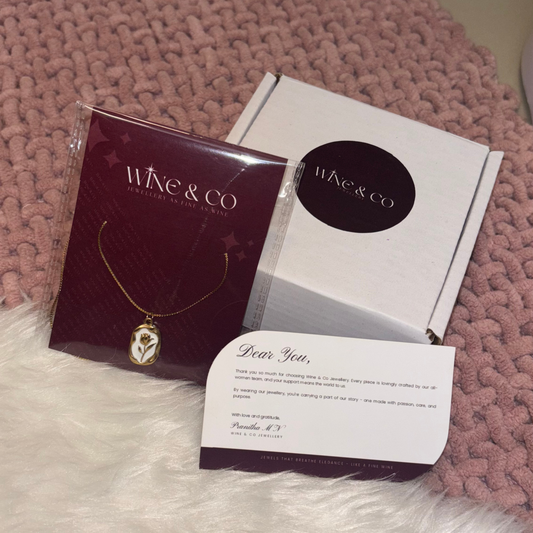 Rose & Reverie Necklace | 18K Gold Plated