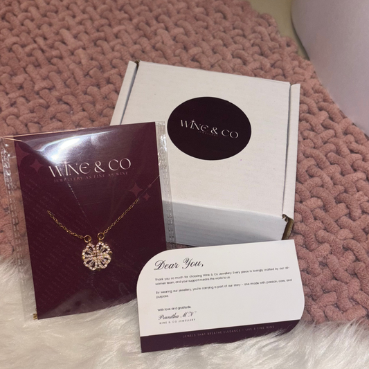 Amour Flip Necklace | 18K Gold Plated