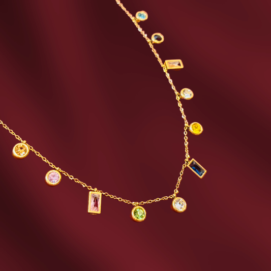 JoyPop Charm Necklace | 18K Gold Plated