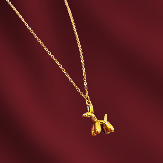 Puppy Love Necklace | 18K Gold Plated