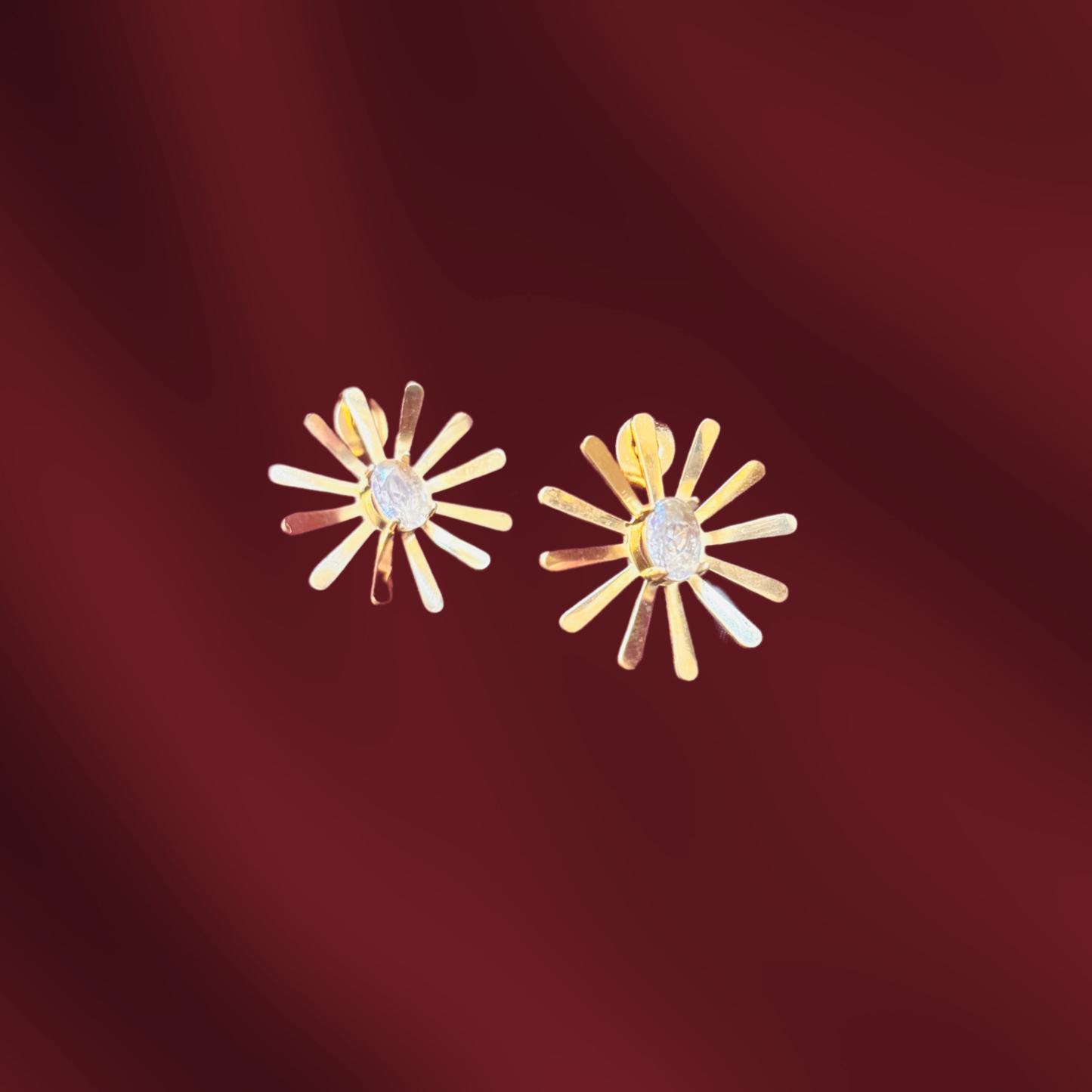 Bloomblade Earrings | 18K Gold Plated