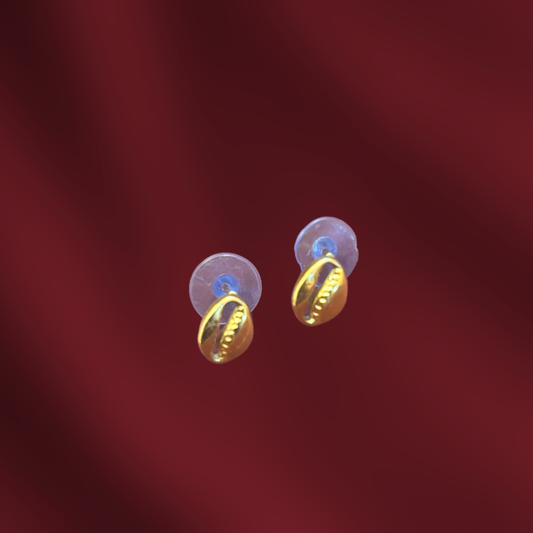 Seasprite Mini Shell Earrings | 18K Gold Plated
