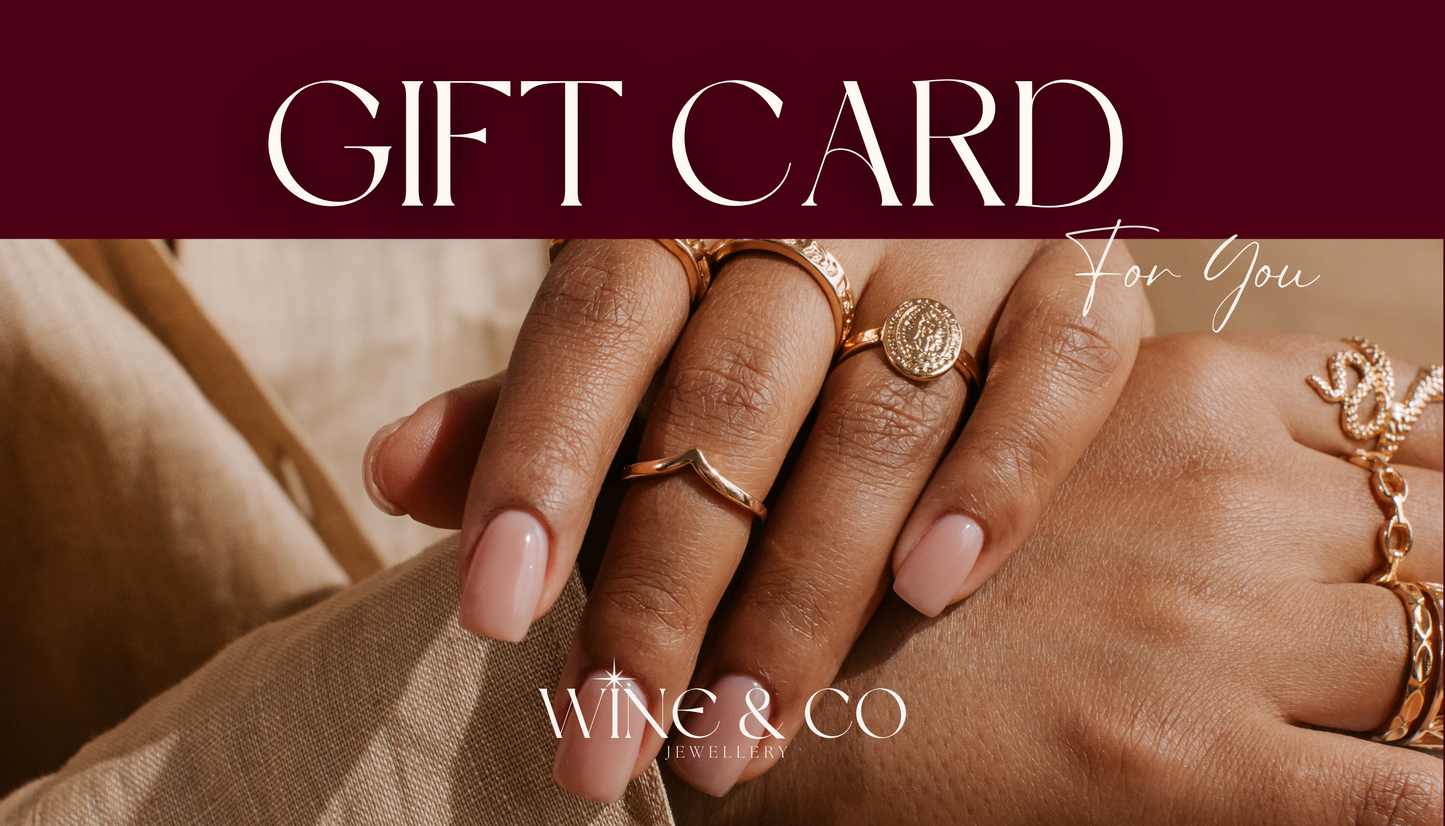 Wine and Co Jewellery gift card