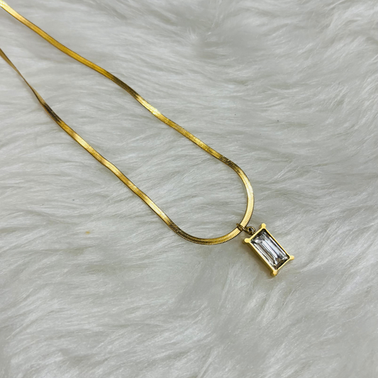 Ivory Luxe Necklace | 18K Gold Plated