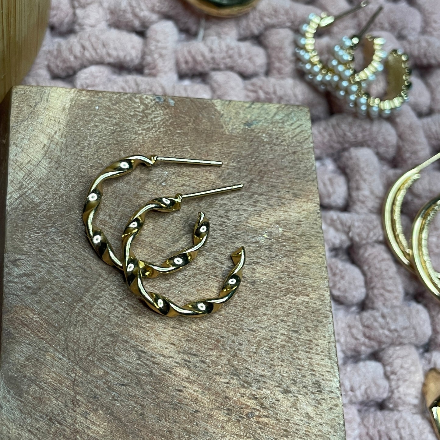 Stellar Dot Hoops